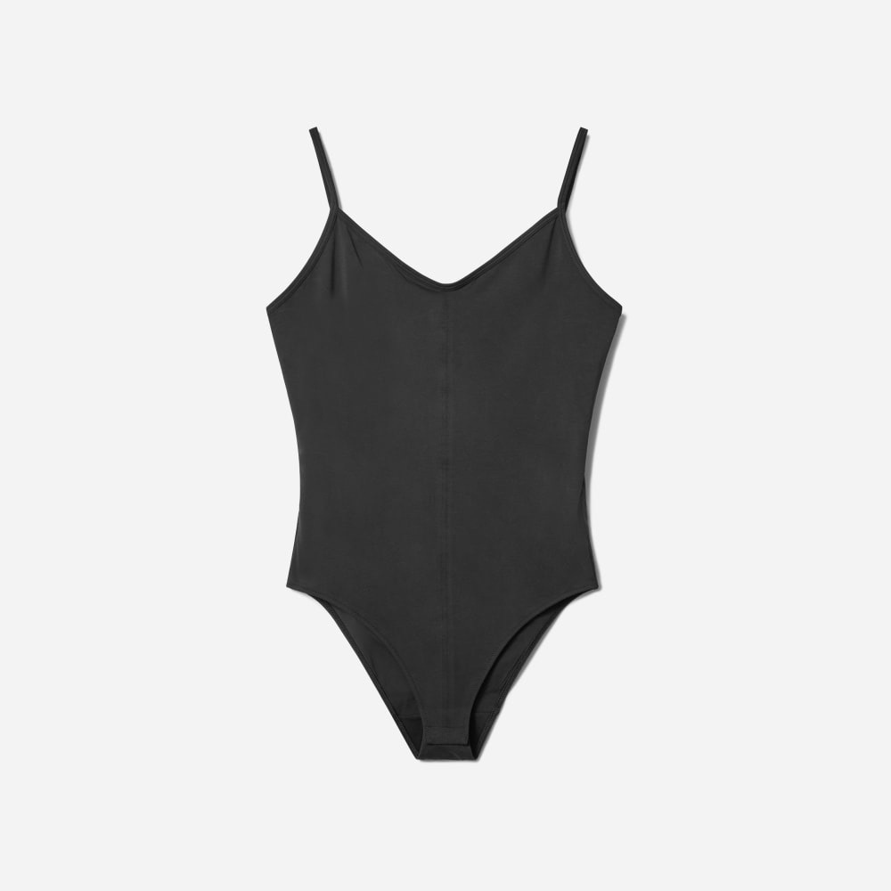 Everlane Cami Bodysuit - Black - XS